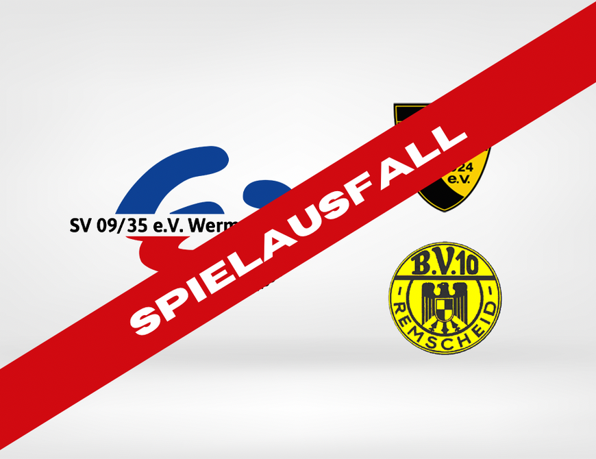 Witterungsbedingt fallen alle Spiele aus!