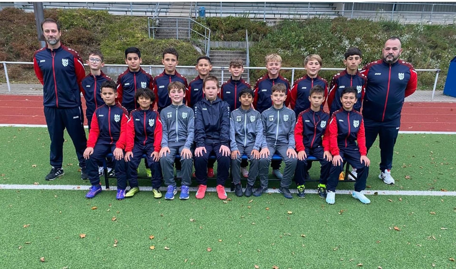 Mannschaftsfoto D2-Junioren (2014)