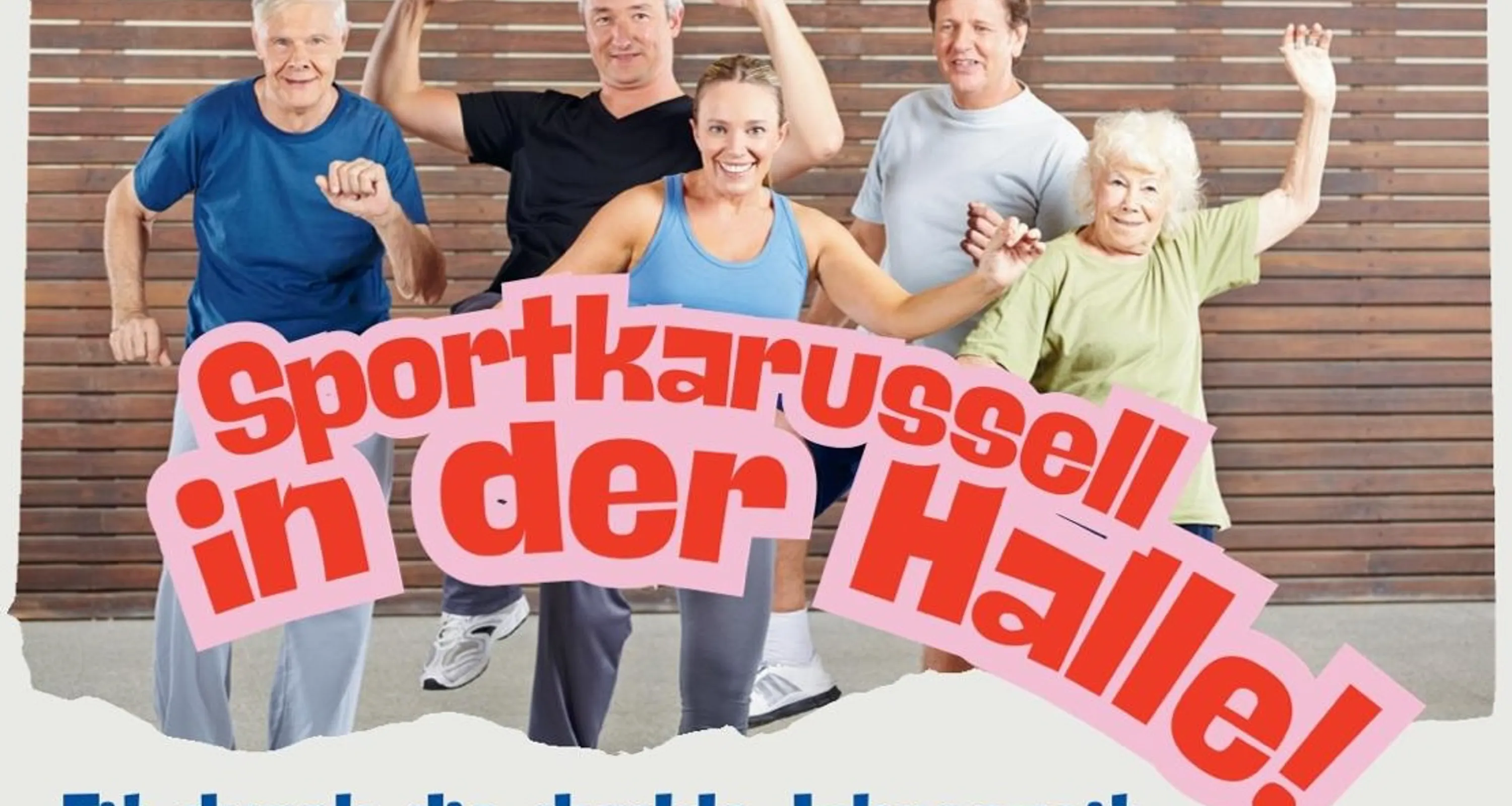 Sportkarussell in der Halle