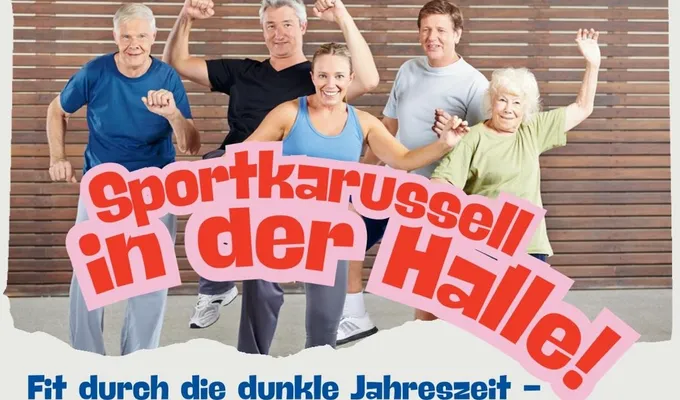 Sportkarussell in der Halle