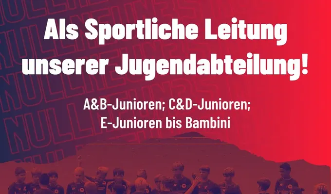 Verstärkung gesucht: Sportliche Leiter für unsere Jugend