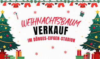 Weihnachtsbaumverkauf im Dönges-Eifgen-Stadion